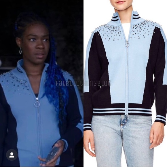 Sandro Embellished Cardigan - Picture 1 of 8